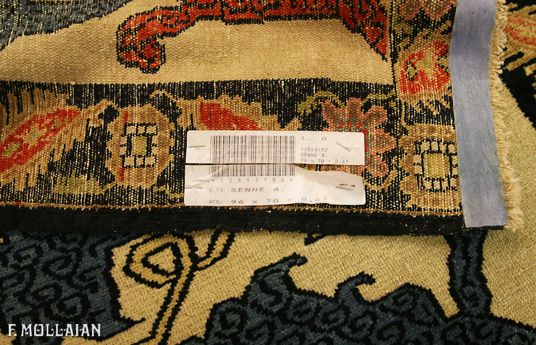 Antique Persian Senneh Vaghireh Rug n°:52913102